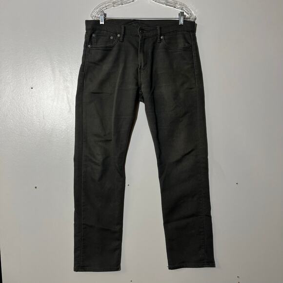 Levi’s 513 Slim Straight Washed Black 5 Pocket Jeans Men’s Size 32x32 - Picture 1 of 6